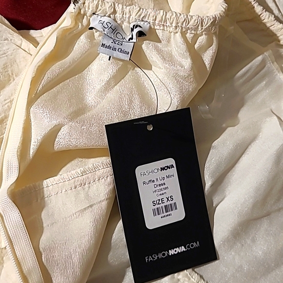 Ruffle Mini Dress - Picture 3 of 3